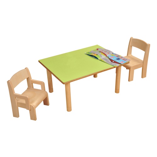 Rectangular Table - Green